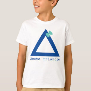 Den akut triangeln lurar T-tröja T-shirt