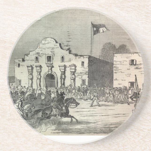 Den Alamo kustfartyget Underlägg Sandsten (Framsidan)