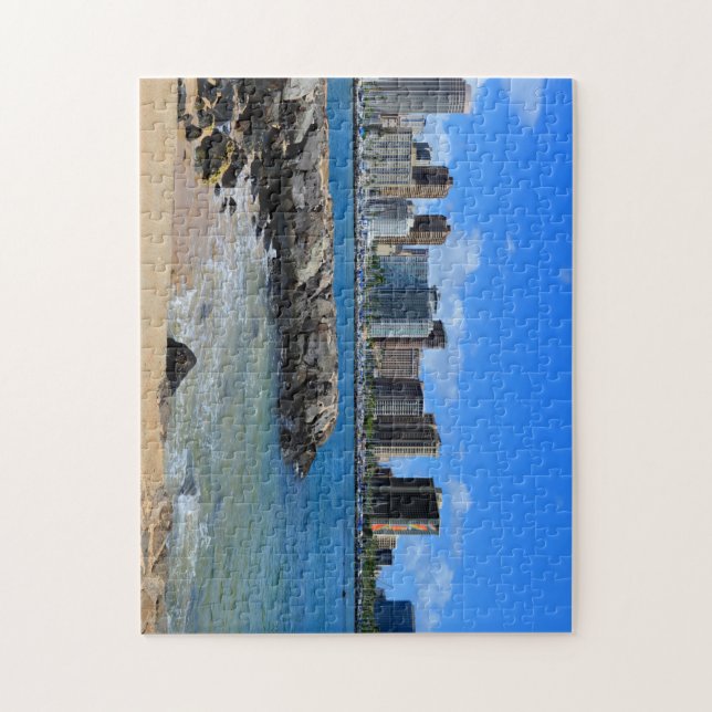 Den AlaMoana stranden parkerar Hawaii Pussel (Vertikal)