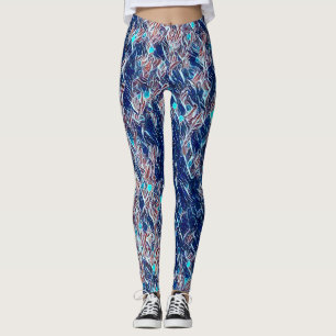 Den Alan fotgängareensamen Remix röradansdamaske Leggings