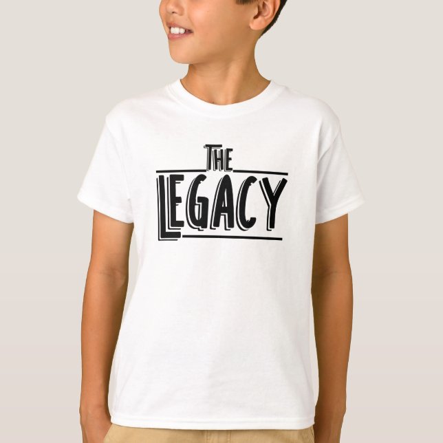 Den äldre sonen och Far matchning T Shirt (Framsida)