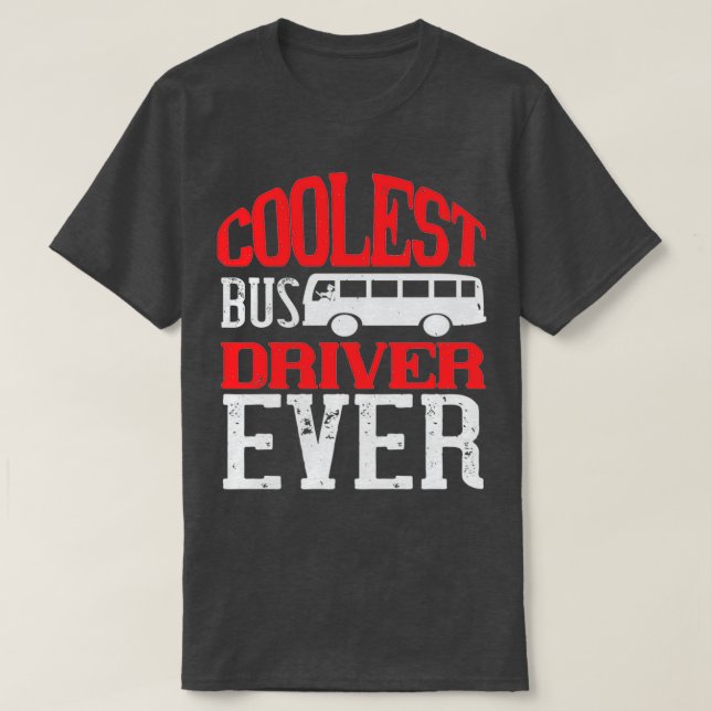 Den äldsta buss-chauffören 1 t shirt (Design framsida)