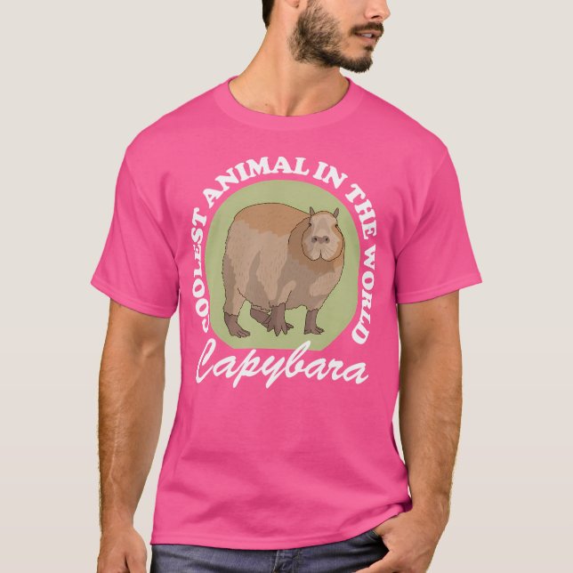 Den äldsta Capybaras Capybara T Shirt (Framsida)