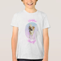 Den äldsta Hund Fee™ Design Barn T-shirt