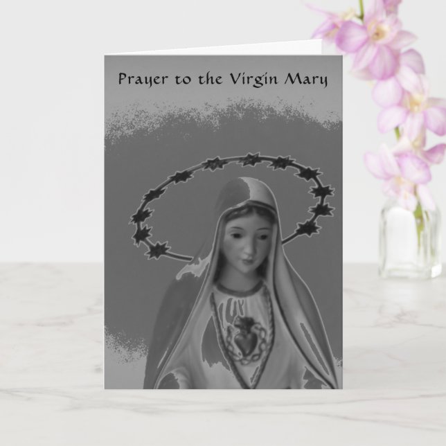 Den äldsta kända bön till Virgin Mary Kort (Orkide)
