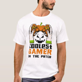Den äldsta spelaren i Patch Halloween Gift T Shirt
