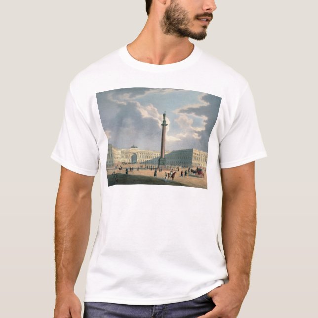 Den Alexander kolonnen och arméhögkvarteren Tee Shirt (Framsida)