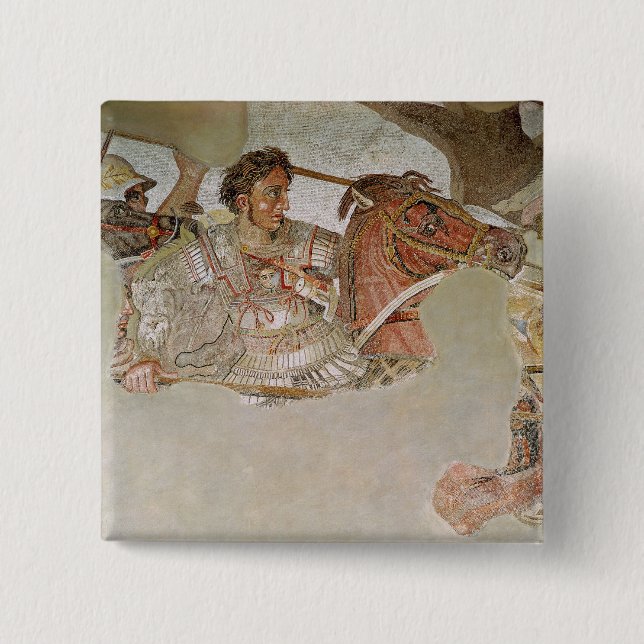 Den Alexander mosaiken Knapp (Framsida)