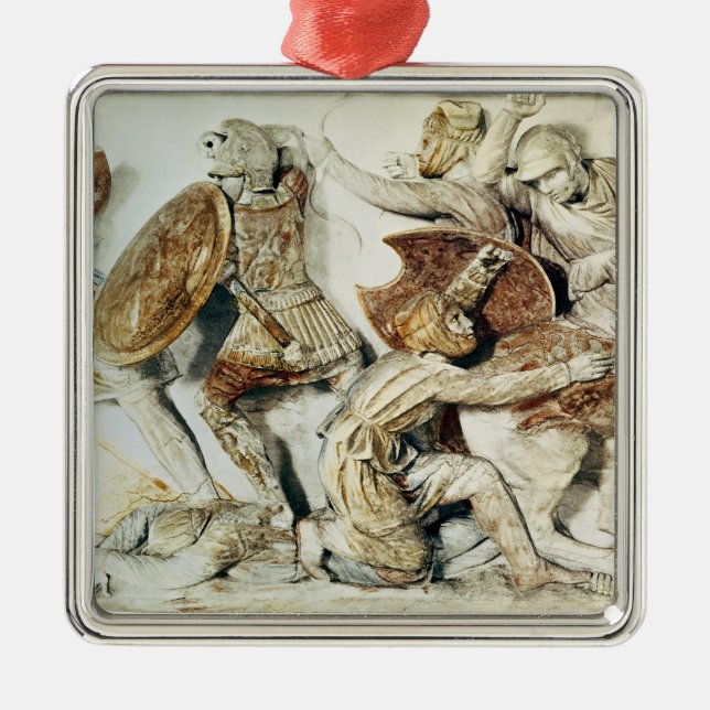 Den Alexander sarkofaget Julgransprydnad Metall (Framsidan)