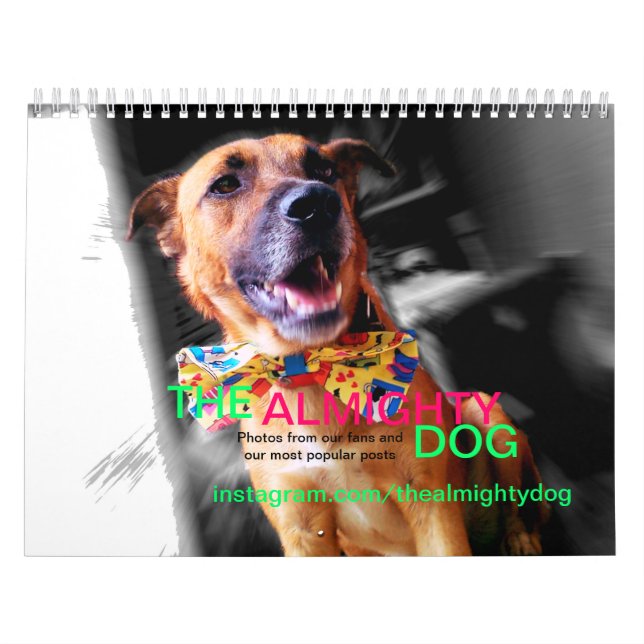 Den allsmäktiga hund den mest gulliga kalender (Omslag)