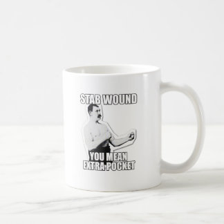 Den alltför Manly manen slår igen! Kaffemugg