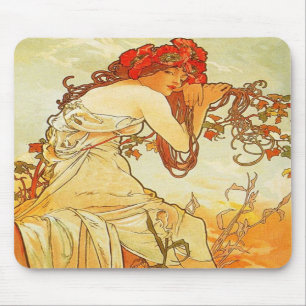 Den Alphonse Mucha sommarmusen vadderar Musmatta