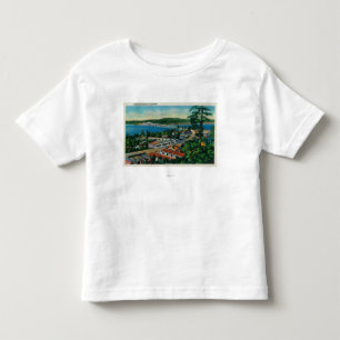 Den Alsea fjärden överbryggar i Waldport, Oregon T Shirt