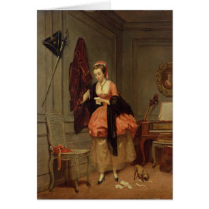 Den älskade älskarinnan, 1846 hälsningskort