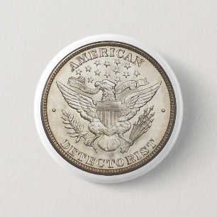 Den amerikanDetectorist rundan knäppas Knapp