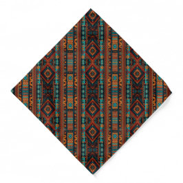 Den amerikanska Abstrakten Mönster Boho Kultur Bandana