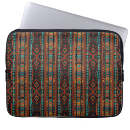 Den amerikanska Abstrakten Mönster Boho Kultur Laptop Fodral