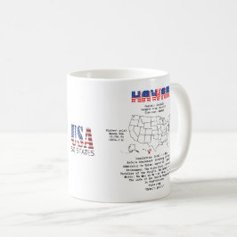 Den amerikanska delstaten Hawaii på karta och anvä Kaffemugg