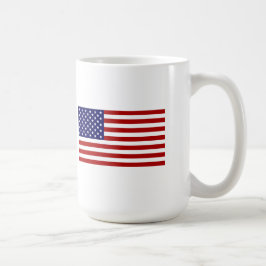 Den amerikanska Flagga Kaffemugg
