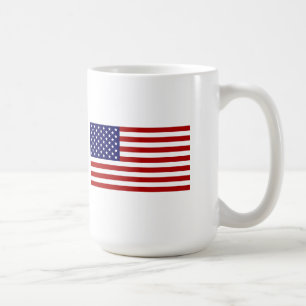 Den amerikanska Flagga Kaffemugg