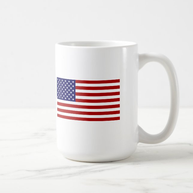 Den amerikanska Flagga Kaffemugg (Höger)