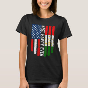 Den amerikanska Flagga och Tadzjikistans Flagga Be T Shirt