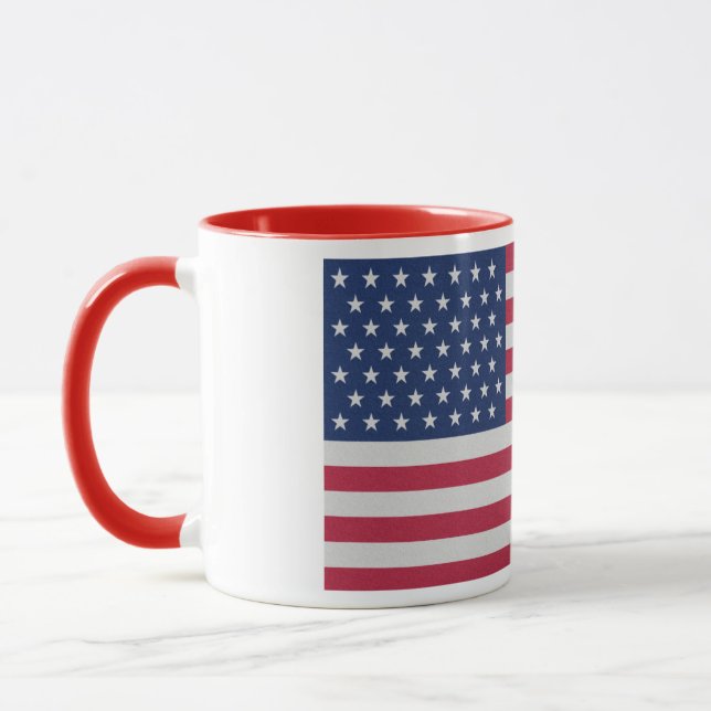 Den amerikanska Flagga Original Classic Collection Mugg (Vänster)
