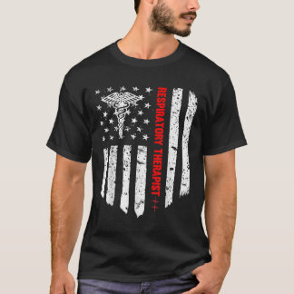 Den amerikanska Flagga Patriotic Medi T Shirt