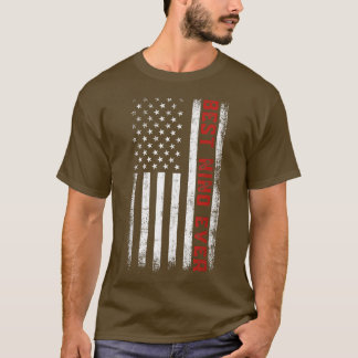 Den amerikanska Flagga Patriotic Nino Far T Shirt