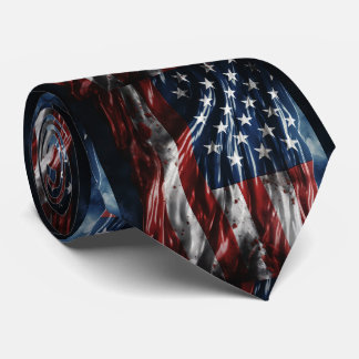 Den amerikanska Flagga, Stars och stripes Slips