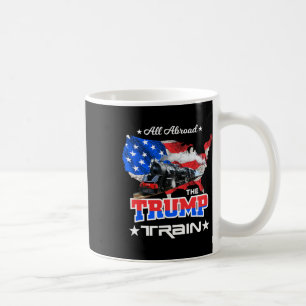 Den amerikanska Flagga Tåg 2022 Kaffemugg
