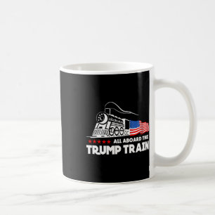 Den amerikanska Flagga Tåg 2024 Kaffemugg