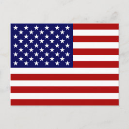 Den amerikanska Flagga Vykort
