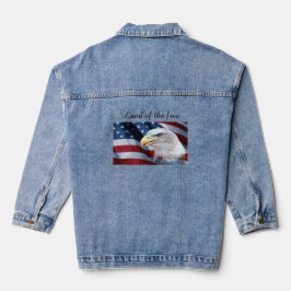 Den amerikanska flaggan Denim Jacket