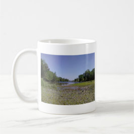 Den amerikanska floden i Sacramento, CA Kaffemugg