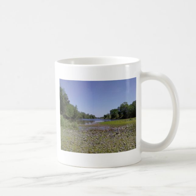 Den amerikanska floden i Sacramento, CA Kaffemugg (Höger)