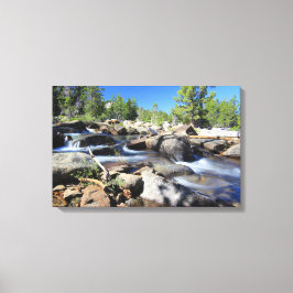 Den amerikanska flodens silver-gaffel, Canvas