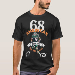 Den amerikanska fotbollen, den verkliga affären t shirt