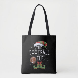 Den amerikanska fotbollsfamiljen Elf Matchar jul Tygkasse