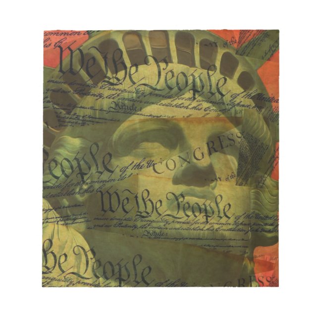 Den amerikanska konstitutionen anteckningsblock (Framsida)