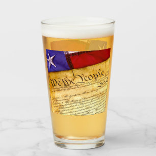 Den amerikanska konstitutionen glaskopp