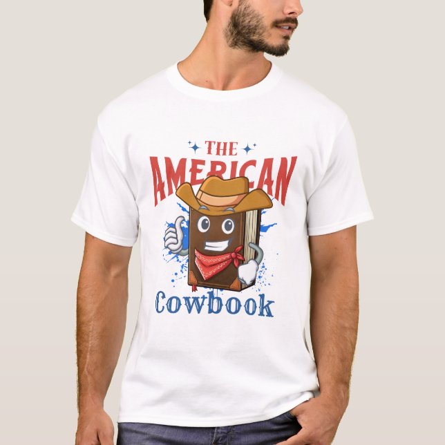 Den amerikanska korboken t shirt (Framsida)