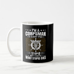 Den amerikanska marinen Corpsman Veterans-dagen Kaffemugg