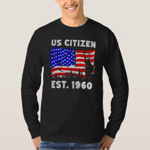 Den amerikanska medborgaren Est sedan 1960 för nya T Shirt