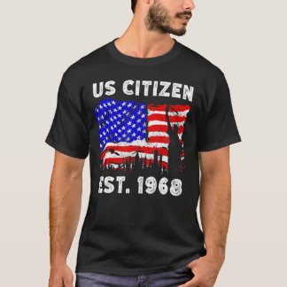 Den amerikanska medborgaren Est sedan 1968 för nya T Shirt