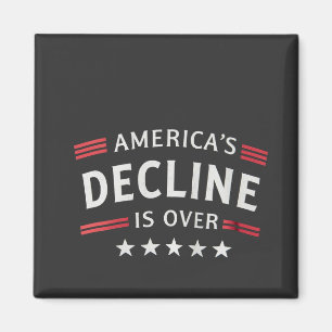 Den amerikanska nedgången är över den gyllene mede magnet