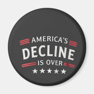 Den amerikanska nedgången är över den gyllene mede magnet