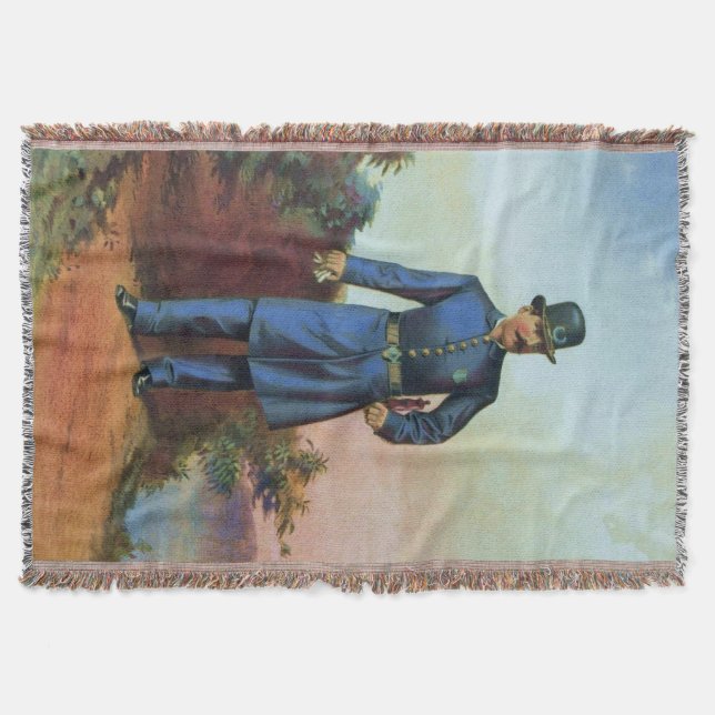 Den amerikanska polismannen Victorian Era Mysfilt (Framsidan)