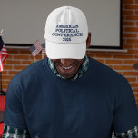 Den amerikanska politiska konferensen broderad keps<br><div class="desc">Ett klassiskt stil som går så bra med resten av den politiska konferensen mellan Vintage och Stil!</div>