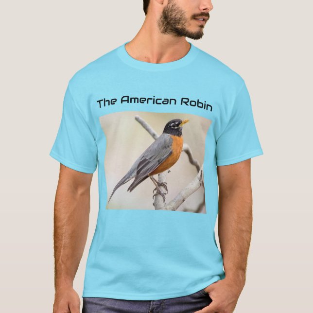 Den amerikanska Robin T Shirt (Framsida)